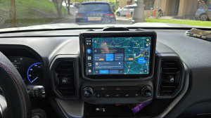 Навигация через CarPlay на Андроид на штатной магнитоле Ford Ford
